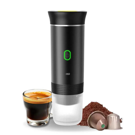 3-In-1 Portable & Cordless Espresso Machine