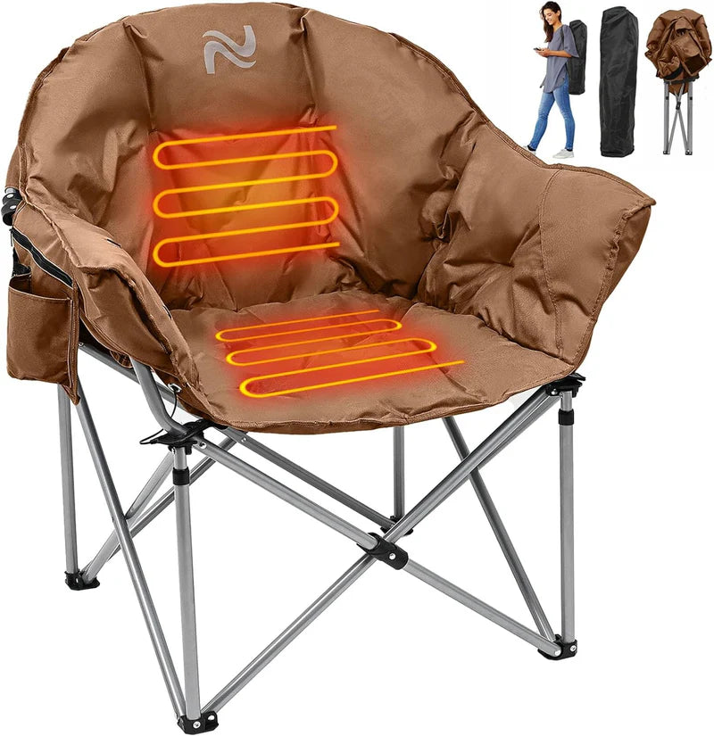 MyShopppy™ Ultimate Heated Camping Chair