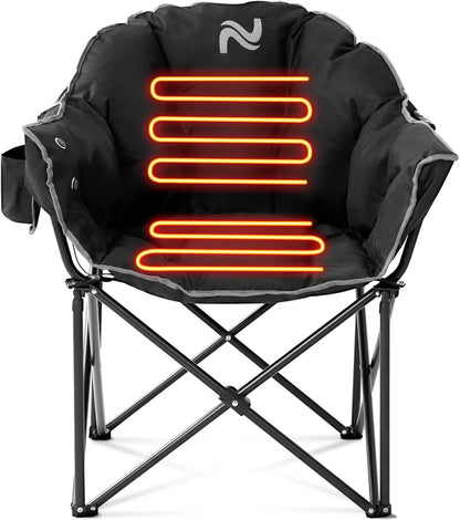 MyShopppy™ Ultimate Heated Camping Chair