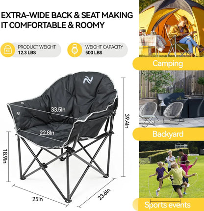 MyShopppy™ Ultimate Heated Camping Chair