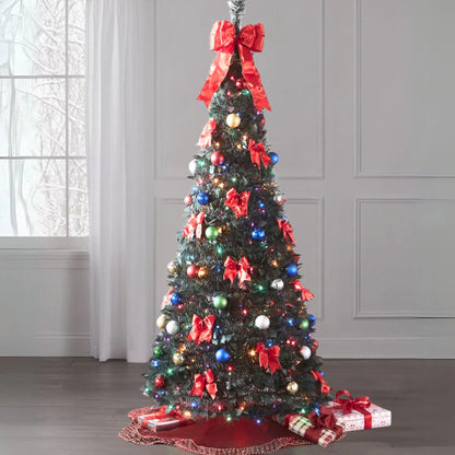 Fully Decorated Pop-Up Christmas Tree