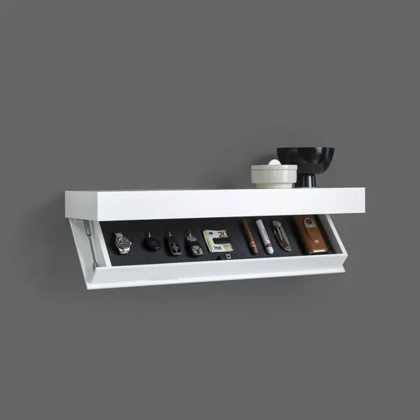 Wall Shelf with Hidden Compartment