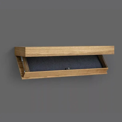 Wall Shelf with Hidden Compartment