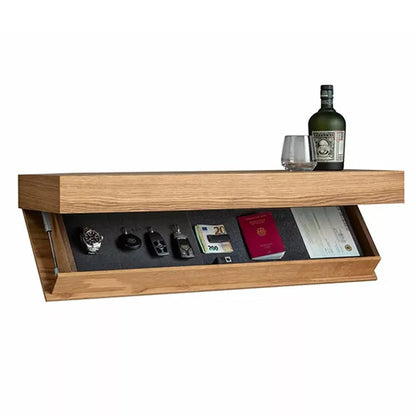 Wall Shelf with Hidden Compartment