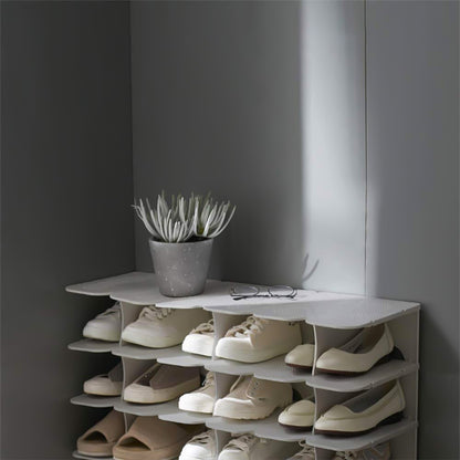 Space Saving Shoe Rack (For 6 Pairs)