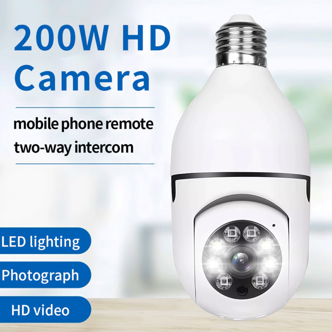 Smart Lightbulb Security Camera